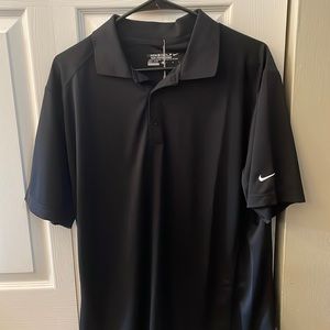 Black Nike golf shirt new with tags